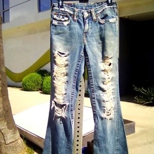 The First Original True Religious Jean's size 26 ...Like New ..low hip